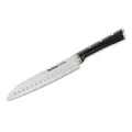 Produktbild: Tefal Ice Force Santoku Messer, 18cm, Korrosionsschutz, Handschutz, Edelstahl, Edelstahl/Schwarz, K23206
