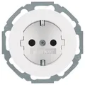 Produktbild: Berker Steckdose Serie R.Classic polarweiß glänzend 47552089 Berührungsschutz