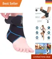 Produktbild: Flexible Knöchelbandage für Sport - Atmungsaktive, Maschinenwaschbare Fußbandage