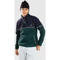 Produktbild: Iriedaily Monte Noe Troyer Half-Zip Fleece Pullover blue green Gr. L
