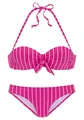 Produktbild: Vivance Bügel-Bandeau-Bikini mit Zierschleife am Top