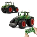Produktbild: JAMARA 405035 - Fendt 1050 Vario 1:16 2,4Ghz - RC Traktor, Motorsound (abschaltbar), Rückfahrwarnsound, Hupe, Abschaltfunktion, 2 Radantrieb, Gummireifen, Helle LED‘s vorne, Blinker, Demo Funktion
