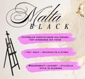 Produktbild: Staffelei MALTA Schwarz, Studio-, Atelierstaffelei in edlem Kiefernholz