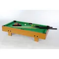 Produktbild: Bandito Mini Billardtisch inkl. Zubehör, braun / grün, 92 x 52 x 20 cm