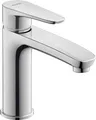 Produktbild: Duravit B.1 Waschtischarmatur, Größe M (Auslauf Höhe 110 mm), Wasserhahn Bad, Waschbecken Armatur mit Keramikkartusche, Chrom