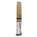 Produktbild: ProMark Drumsticks - Schlagzeug Sticks - Schlagzeugsticks - Klassischer Vorwärts 2B Drum Sticks - Ovale Holzspitze - Hickoryholz - 4 Paars