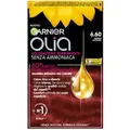 Produktbild: Garnier Olia Bold Haarfarbe, permanente Haarfarbe, ammoniakfrei, deckt 100% weiße Haare ab, mit natürlichen Blütenölen natürlichen Ursprungs, vegane Formel, intensives Rot