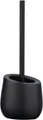 Produktbild: WENKO WC-Garnitur Badi Keramik Silikonborsten Randreiniger Schwarz 38x13cm