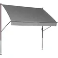 Produktbild: Angerer Klemmmarkise (Hellgrau, 250 cm breit)