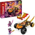 Produktbild: LEGO 71769 NINJAGO Coles Drachen-Flitzer, Ninja-Set für Kinder mit Auto-Spielzeug, Schlangen-Figur und 3 Minifiguren, inkl. Kai und Cole, Geschenk... - Bunt