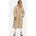 Produktbild: Marikoo Winterjacke Nadeshikoo XIV extra langer Winter Mantel gesteppt beige|braun 4XL (48)