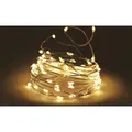 Produktbild: Draht Lichterkette 5 m mit 100 Micro LED - warm weiß - Leuchtdraht für Außen