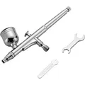 Produktbild: Wiltec - Airbrush Pistole Typ Hs-30-1, Air Brush Mit 0,3 Mm Düse Und Flüssigkeitsbecher 7 Ml, Präzise Airbrushpistole Für Nägel, Tattoo, Modellbau