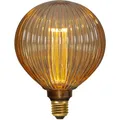 Produktbild: STAR LED Deko Leuchtmittel gestreift E27 amber Glas 1800K Vintage Retro Lampe