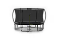Produktbild: LeJump Gartentrampolin LeJump Outdoor Trampolin Ø 305/366/ cm,TÜV GS-geprüft, Ø 366 cm, Mit Sicherheitsnetz »Deluxe«, Schutzrand schwarz