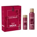 Produktbild: Mexx Inspired Warmth Geschenkset mit Duschschaum und Körperöl, Amber-Duft und vegane, pflegende Formel 150 ml and 100 ml