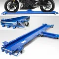 Produktbild: Rangierhilfe Für Motorrad Seitenständer Rangierschiene Rollwagen Rolli