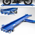 Produktbild: BITUXX® Motorrad Rangierhilfe fur Seitenständer Rangierschiene Motorrad Rollwagen Rolli Für Seitenständer Belastbar bis 270 kg