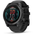 Produktbild: Garmin fenix E (47mm) mit QuickFit-Silikon-Armband (22mm) schwarz/schiefergrau