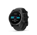 Produktbild: Garmin Garmin fenix E - 47 mm AMOLED Schwarz/Schiefergrau 22 mm Smartwatch Smartwatch