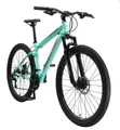 Produktbild: Bikestar Mountainbike 27.5 Zoll, ab 160 cm, Damen, Herren, 21 Gang Shimano Tourney RD-TY300 Schaltwerk, Kettenschaltung, Scheibenbremse, Rahmen 43 cm, Hardtail