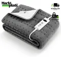 Produktbild: Wärmeunterbett 150x80cm Grey 10 Temperaturstufen Abschaltautomatik
