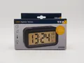 Produktbild: TFA 60.2018.01 LUMIO Digitalwecker schwarz Kunststoff Quarz Temperatur #KT1882D