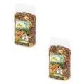 Produktbild: JR FARM Gemüse-Ringe | Doppelpack | 2 x 200 g | Ergänzungsfuttermittel für Nager und Zwergkaninchen | Kann als knuspriger Belohnungssnack dienen | Schmackhafte Gemüsefüllung