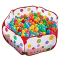 Produktbild: KUUQA Bällebad Bällepool mit Aufbewahrungstasche für Kinder, Haustiere 100CM (Bälle Nicht im Lieferumfang enthalten)