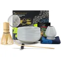 Produktbild: TEANAGOO Matcha Set| Matcha Besen|Matcha Tea Set | Matcha Schale| Matcha Whisk,Schaufel, Sieb, Matcha-Besenhalter, Matcha-Besenständer-7 Stück MatchaTee Sets,N1, Elfenbeinweiß