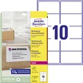 Produktbild: AVERY Zweckform L7992-25 wetterfeste Versandetiketten/ Versandaufkleber (250 Etiketten, 99,1x57mm auf A4, bedruckbar, selbstklebend, für DIN B4/C4 Umschläge und Versandrollen) 25 Blatt, weiß