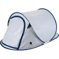 Produktbild: Wurfzelt für 2 Personen - 220 x 120 x 95 cm - POP UP TENT - Farbe: silber - Silber