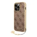 Produktbild: GUESS GUHCP14LGF4GBR Hartschale für iPhone 14 Pro 6, Braun/Braun