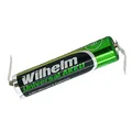 Produktbild: 1 x AAA Mikro AKKU LÖTFAHNE Z-Form Z Wilhelm Universal Batterien wideraufladbar 1,2 V HR03