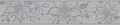 Produktbild: A.S. Création Moderne Blumen Bordüre Selbstklebend Grau Glitzer 346667 5,00 m x 0,13 m Made in Germany