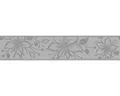 Produktbild: Bordüre selbstklebend 3466-67 Only Border Blume grau 5 m x 13 cm