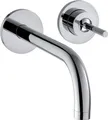Produktbild: hansgrohe Einhebel-Waschtischmischer AXOR UNO² DN 15, Unterputz, mit Auslauf 225 mm und Rosetten für Wandmontage chrom