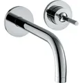 Produktbild: hansgrohe AXOR Uno Einhebel-Waschtischmischer Unterputz, Rosetten für Wandmontage, Ausladung 225mm, 38116000, Farbe: Chrom