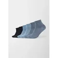 Produktbild: s.Oliver Kurzsocken originals (6-Paar) mit weichem Bund blau 43-46