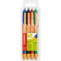 Produktbild: STABILO pointball (Grün, Blau, Schwarz, Rot, 4 x) (6030/4)