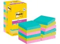 Produktbild: Post-It Super Sticky Notes, Cosmic Collection, 76 mm x 76 mm, 90 Blatt, 8 Blöcke + 4 Gratis/Packung, verschiedene Farben