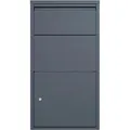Produktbild: Westmann Briefkasten Pollux mit Paketbox Freistehend 22 x 44 x 82 cm Anthrazit