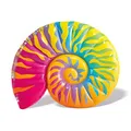 Produktbild: Intex 58791EU - Aufblasbare Luftmatratze Muschel, Vinyl, Mehrfarbig, 157x127x25 cm