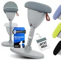 Produktbild: SteinLife Bürohocker Ergonomisch [TESTSIEGER] Stehhocker Höhenverstellbar [58-83cm] Ergonomischer Hocker für Büro [Schwingeffekt] Wackelhocker Sitzhocker | Arbeitshocker rutschfest Rund