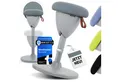 Produktbild: Steinlife Sitzhocker Ergonomisch [TESTSIEGER] Bürohocker Höhenverstellbar (Sitzhocker Höhenverstellbar [48-68cm] Ergonomischer Hocker für Büro [Schwingeffekt] Wackelhocker Stehhocker, Arbeitshocker rutschfest Drehhocker)