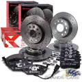 Produktbild: BREMBO XTRA BREMSSCHEIBEN +BELÄGE VORNE+HINTEN FÜR AUDI A3 SEAT SKODA VW GOLF 6