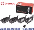 Produktbild: BREMBO P85072 Bremsbeläge + Wako SKODA CITIGO FABIA OCTAVIA YETI ROOMSTER VORNE