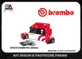 Produktbild: KIT BREMSSCHEIBEN + E VORDERBELÄGE BREMBO VW GOLF V VI 1.9 TDI AUDI A3