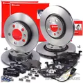 Produktbild: BREMBO BREMSSCHEIBEN +BELÄGE VORNE+HINTEN FÜR AUDI A3 SEAT LEON SKODA VW GOLF 4
