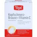 Produktbild: TOGAL Kopfschmerz-Brause + Vit.C Brausetabletten 20 St PZN03822501